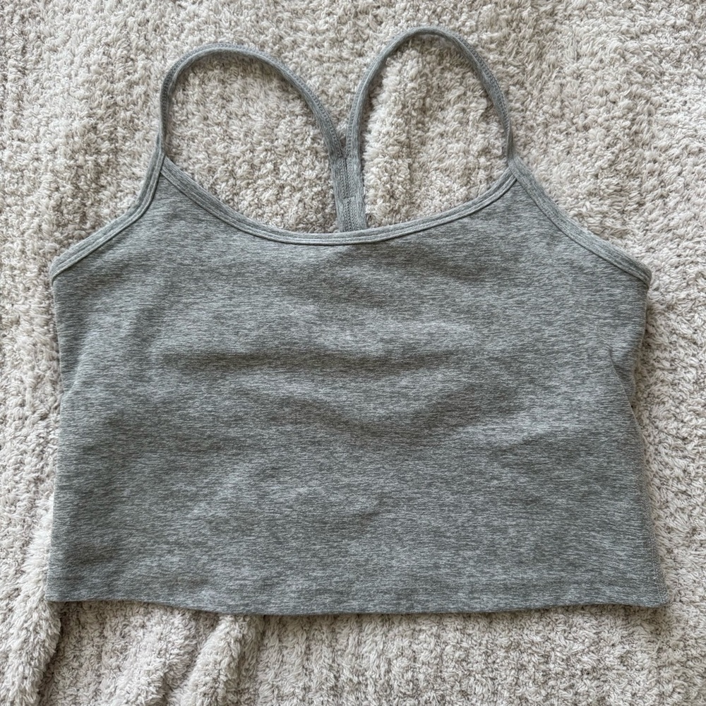 Spacedye Slim Racerback Cropped Tank